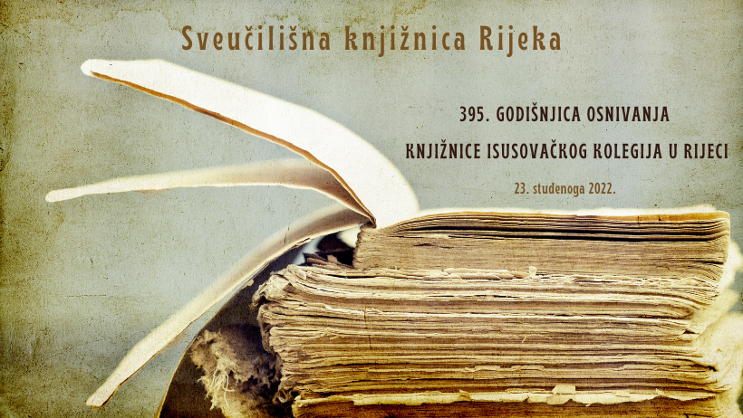 Značajna obljetnica – 395 godina od osnivanja isusovačke knjižnice u Rijeci