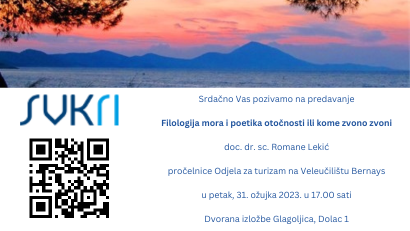 Predavanje Filologija mora i poetika otočnosti